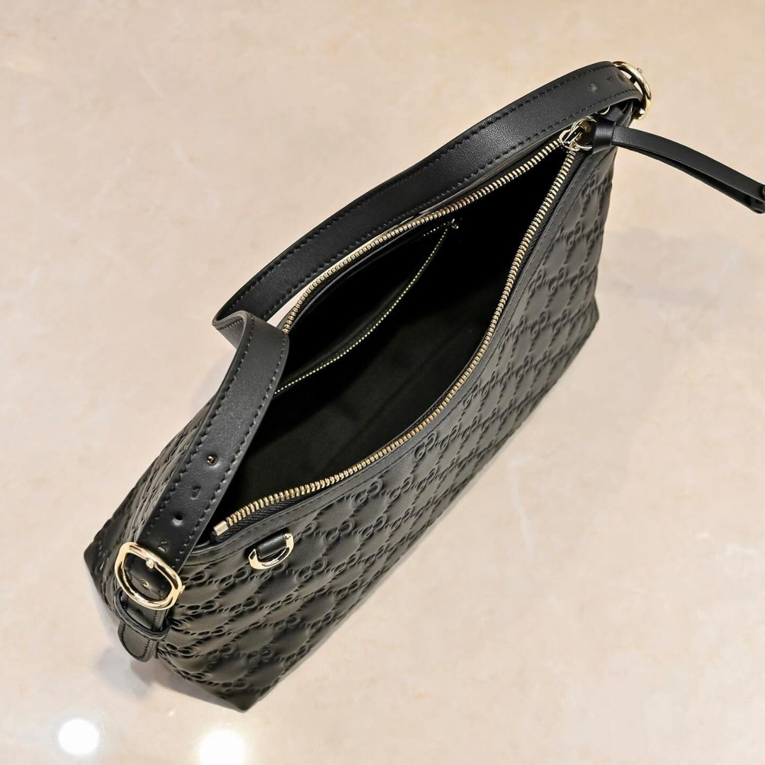 MEDIUM GG EMBLEM SHOULDER BAG GUCCI