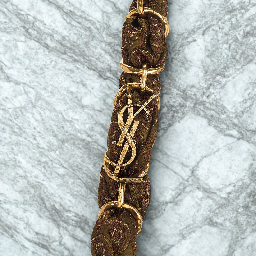 YVES SAINT LAURENT – AMALIA BAG IN JACQUARD