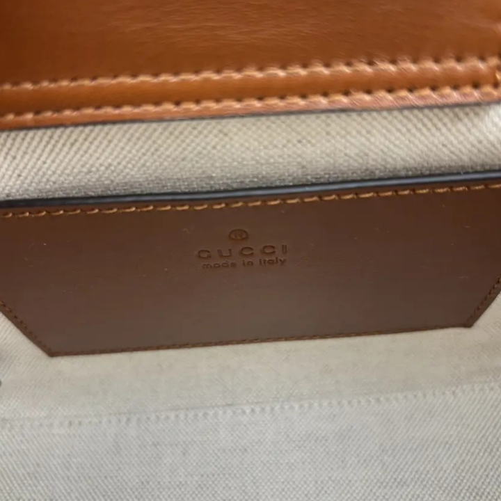 GUCCI DIANA SMALL TOTE BAG WITH CRYSTALS