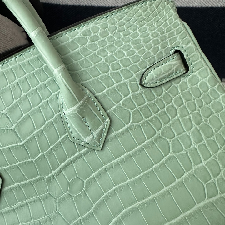 HERMÈS KELLY 28 VERT D’EAU ALLIGATOR – LIMITED EDITION