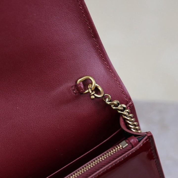 YVES SAINT LAURENT KATE SMALL IN PATENT LEATHER