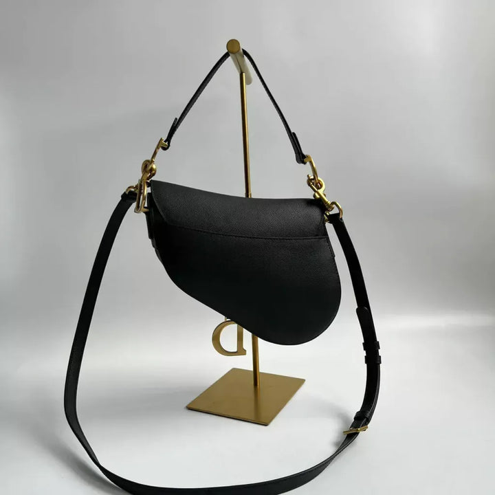 LARGE SOFT SADDLE BAG WITH STRAP BY DIOR